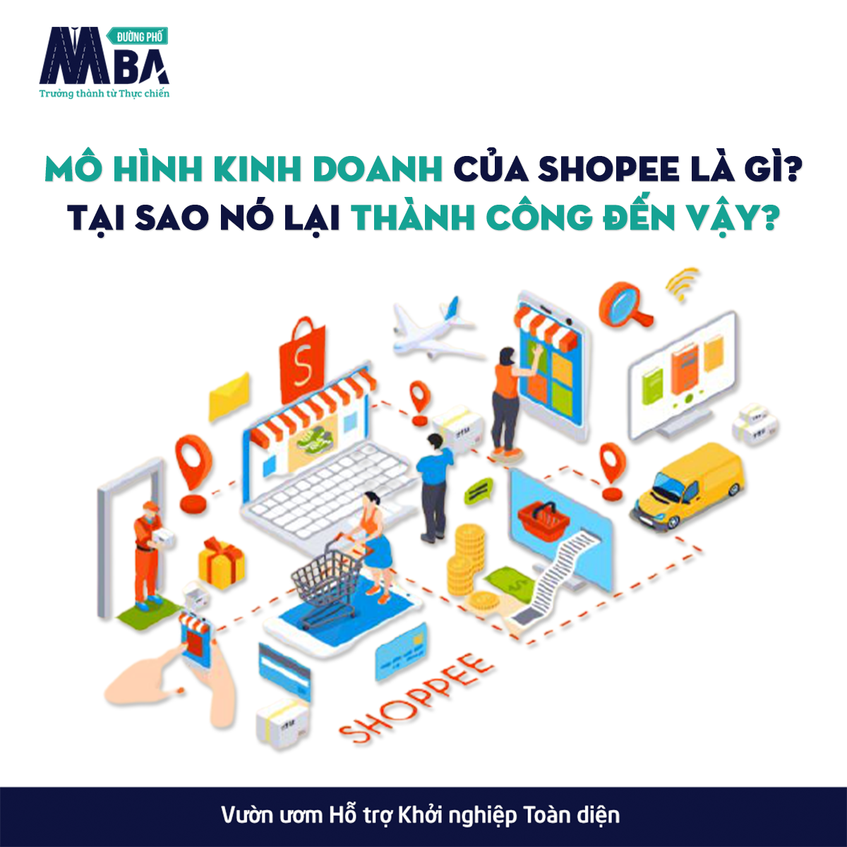 Mô hình kinh doanh của Shopee là gì? Tại sao lại thành công đến vậy ...